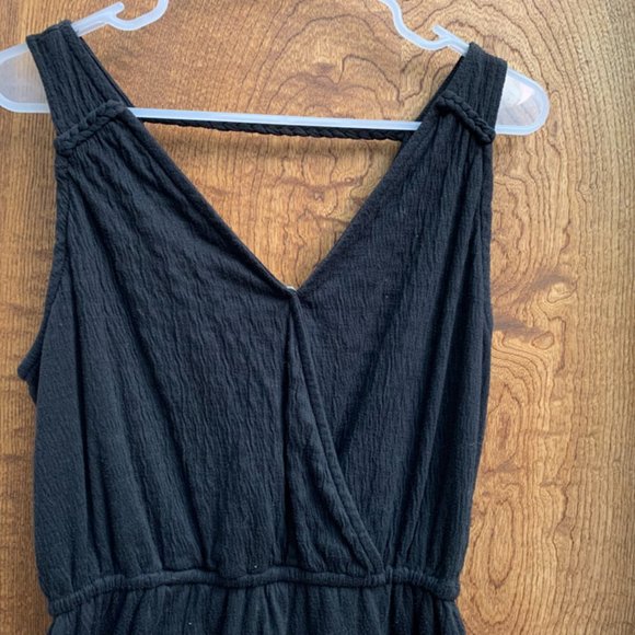 Braided Black Romper - Picture 3 of 6